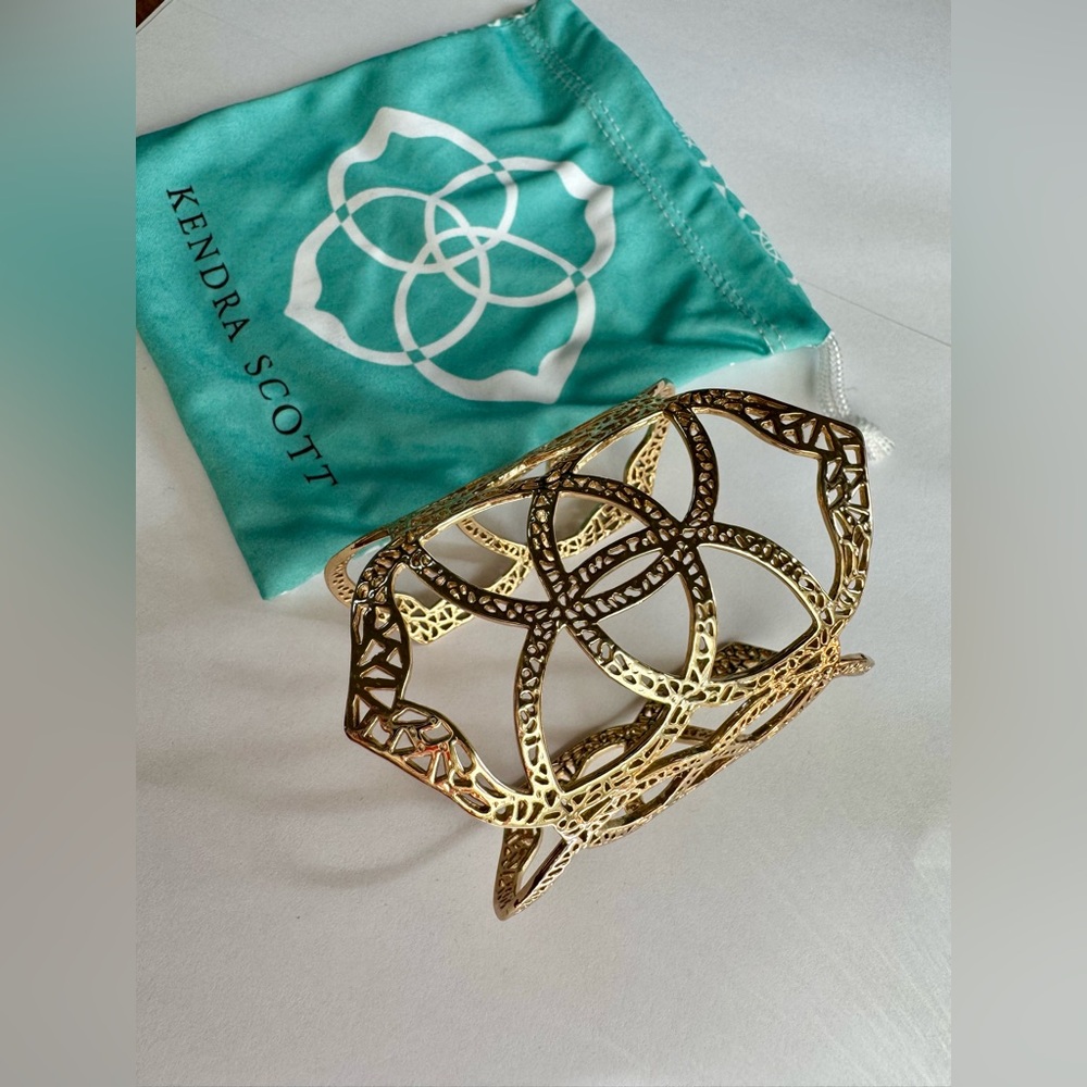 Kendra Scott Roni Gold Bracelet Cuff